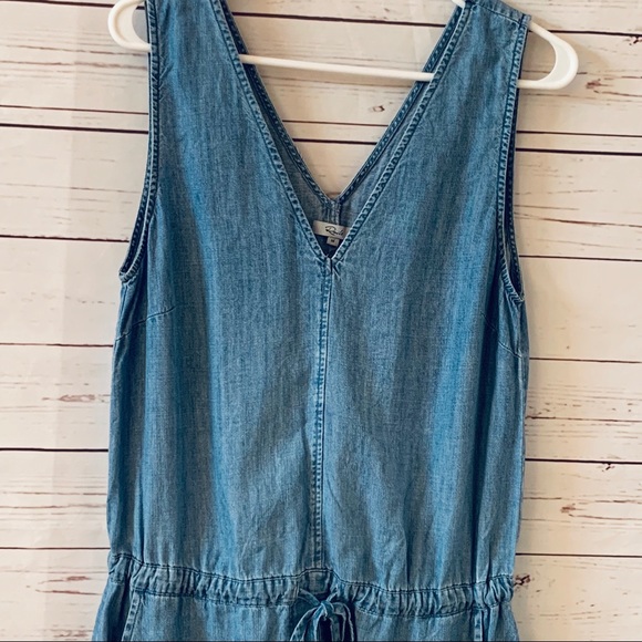 RAILS Size M Parker Romper blue chambray - Picture 6 of 7